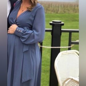 Size small Pink Blush formal maternity dress